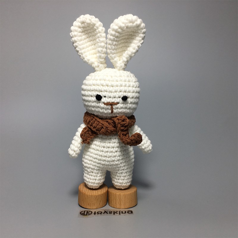 crochet toy Doudou Lapin baby gift Crochet bunny handmade & soft toy amigurumi bunny long eared rabbit hand made baby toy